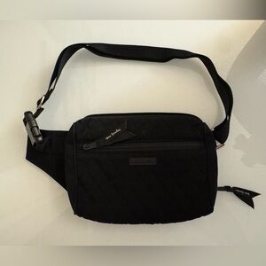 Vera Bradley Black Quilted Crossbody Bag